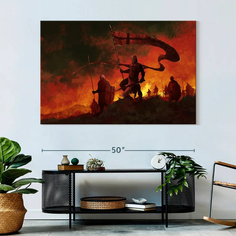 Keiri Medieval War, 34" H x 51" W
