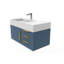Bassi 36'' Single Bathroom Vanity with Solid Surface Top-573101967-573101966-573101961