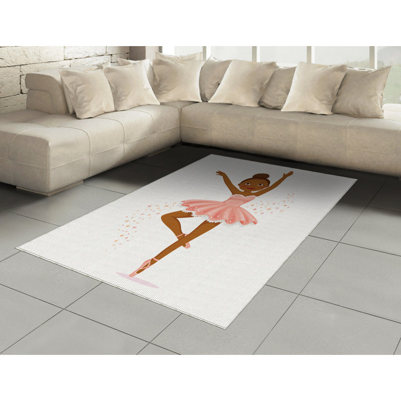 Eads Brown/Pink Rug, Rectangle 120 x 180cm