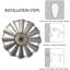 Horloges murales 24 pouces