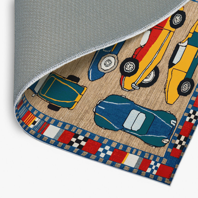 Tapis intérieur et extérieur beige Transport, Rectangle 4pi x 6 pi