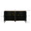 Armoire de rangement 59,91 po Bohun