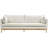 Langham Aldiana 89.5" Linen Textured Fabric Sofa-98536637