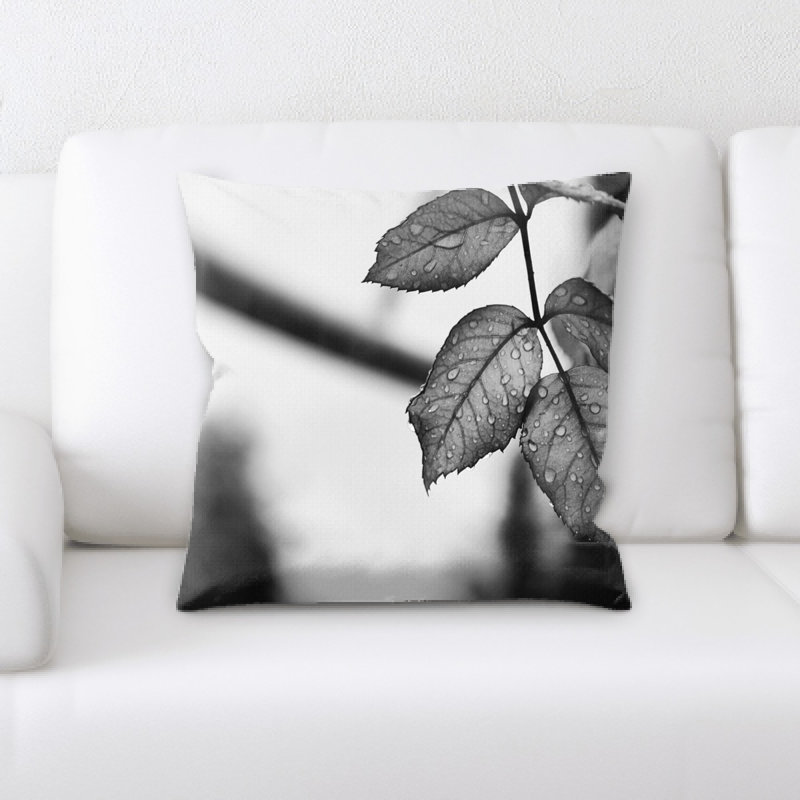 Housse et insert de coussin carré Leaves
