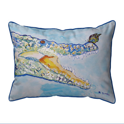Coussin extérieur Croc and Butterfly