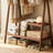 A‑Frame Rubber Wood Freestanding Coat Rack