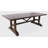 Alisher Transitional Farmhouse Dining Table