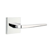 Athena Flat Privacy (Bed & Bath) Door Lever with Square Rosette