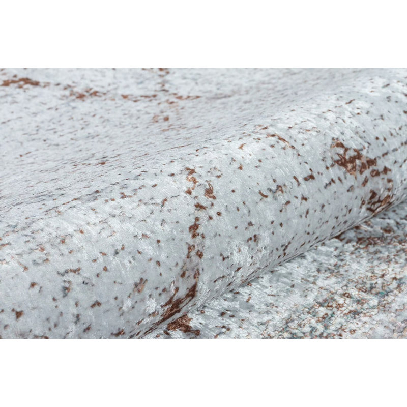 Tapis intérieur / extérieur en coton Sumiya, Rectangle 3 pi 3 po x 6 pi 7 po