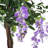 107Cm Artificial Flowering Tree in Pot for Home Decor Purple