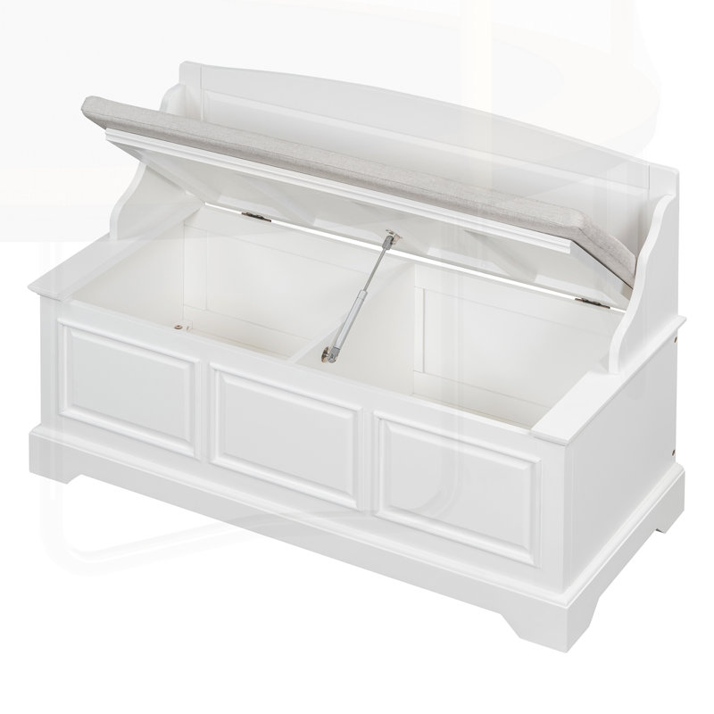 Banc de rangement pour chaussures Retro, White
