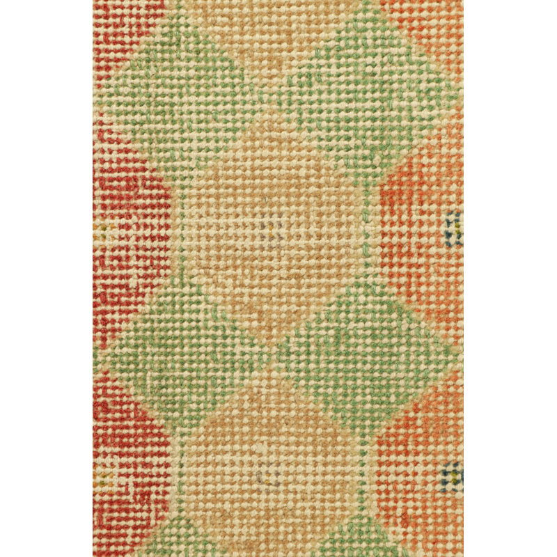 One-of-a-Kind 3'3”x4'5” Hand Knotted Area Rug