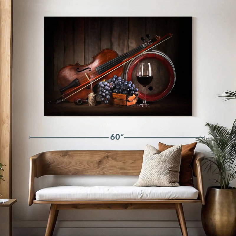 Abarca Music And Wine Break, 34" H x 51" W