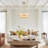 Bazilijus 4 - Light Dimmable Drum Chandelier-128184607