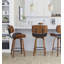 Tabouret à hauteur fixe Lombardi - ensemble de 2-116240000