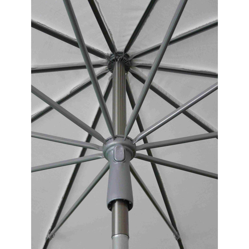240cm Beach Parasol, Grey
