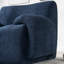 Fauteuil en chenille rembourré avec sièges profonds-1572043540