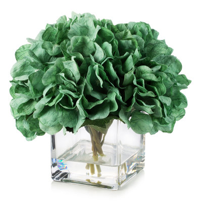 Hydrangea Floral Arrangement in Vase