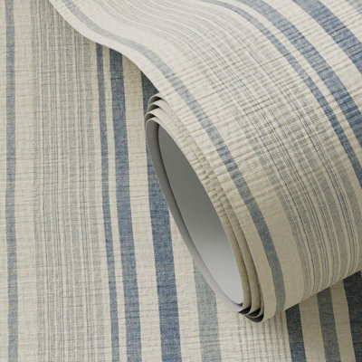 Yarn Dyed Stripe Striped Wallpaper