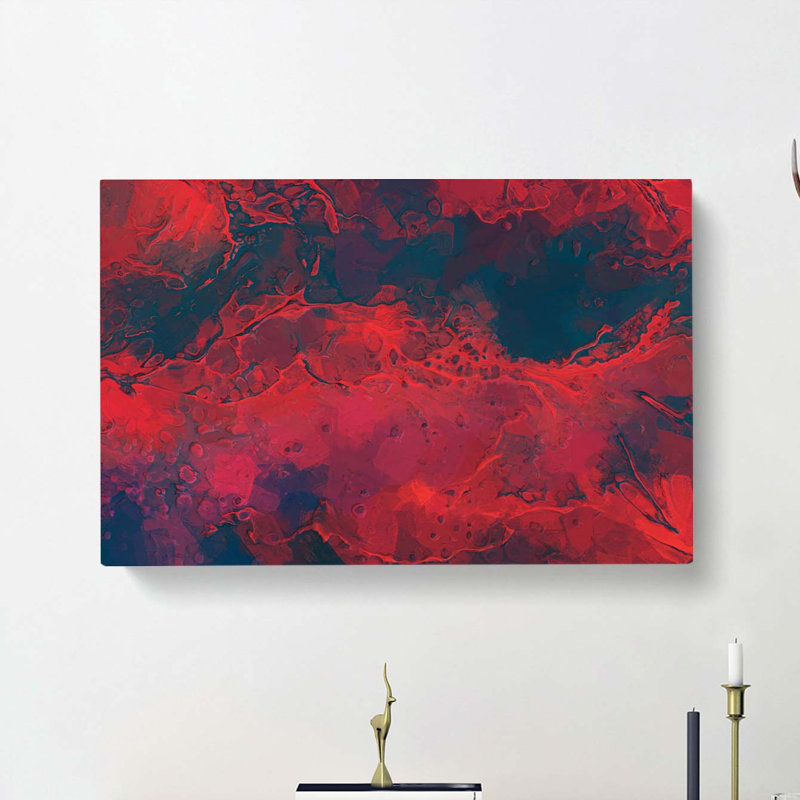 Spirit Of Delirium In Abstract - Wrapped Canvas, 35cm H x 50cm W x 3cm D