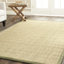 Tapis beige / vert en jute / sisal-1197541844