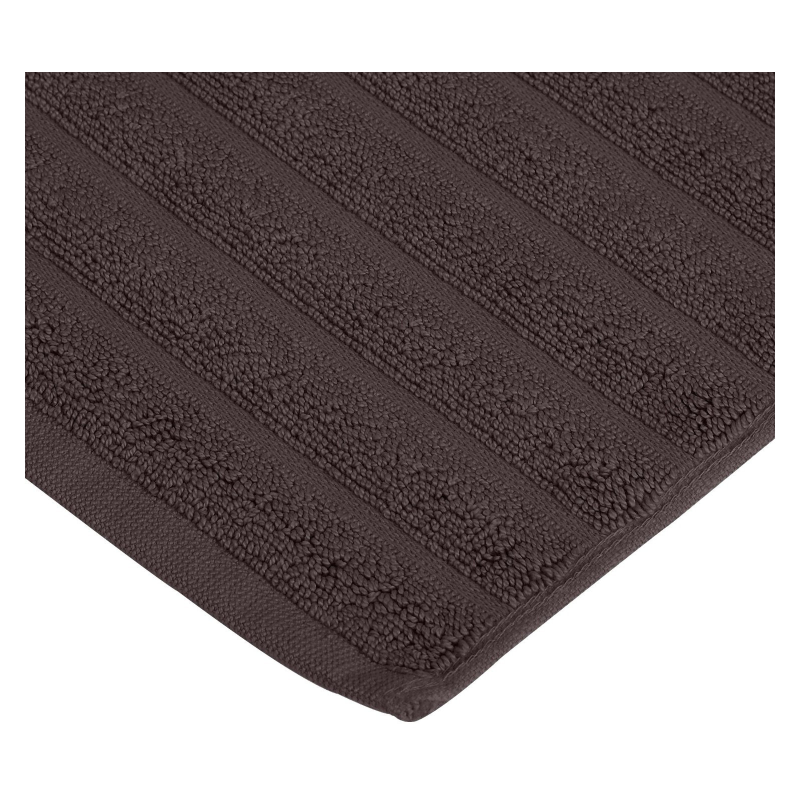 Pardue Cotton Bath Mat, Black, Solid Color