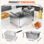 Friteuse électrique en acier inoxydable