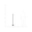 Bylnice 150cm Black Traditional Floor Lamp