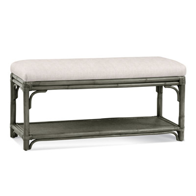 Banc de rangement en osier Summer Retreat
