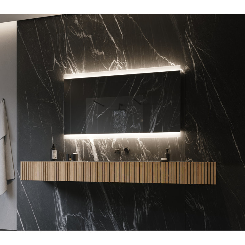 Miroir de salle de bain/meuble-lavabo rétro-éclairé Taoran