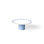 Iris Blue Ceramic Cake Stand