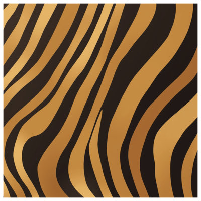 Tapisserie murale «Black Tiger Stripes»