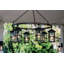 Lustre d'extérieur en aluminium 6 lumières Lakehouse