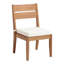 Cannon 6 - Person Rectangular Teak Outdoor Dining Set with Cushions