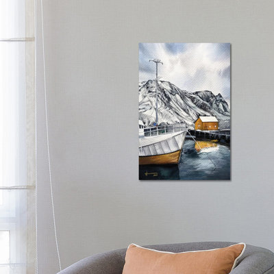 Port by Liam Kumawat - Wrapped Canvas Painting