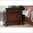 Contemporary Cherry Finish Nightstand with Drawer Storage