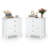 Abdülsamet Modern Wooden Nightstand with 3 Drawers-1071467759