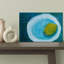 «Lemon In Blue Bowl», impression abstraite, fruit contemporain, océan, impression murale-129717949