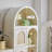 Cream Simple Modern Wooden Bookcase