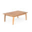 Ensemble de conversation d'extérieur 2 pièces en bois d'acacia et corde