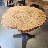 41" Live Edge Ash Round Pub Table