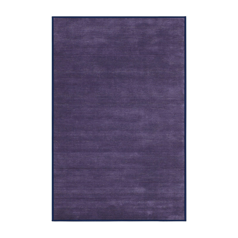Tapis contemporain mauve, Rectangle 6 pi x 9 pi