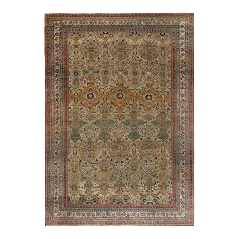 Hand Knotted Wool Oriental Area Rug