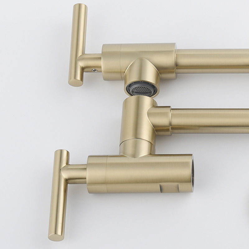 NOVEL Kitchen Faucet, Brushed Gold