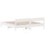 Vidaxl Bed Frame With Headboard Solid Wood Pine-120745396-120745406