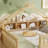 Wood Floor Bed with Storage Bookshelves-71035383-71035370