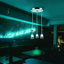  Luminaire suspendu en verre transparent Home Home