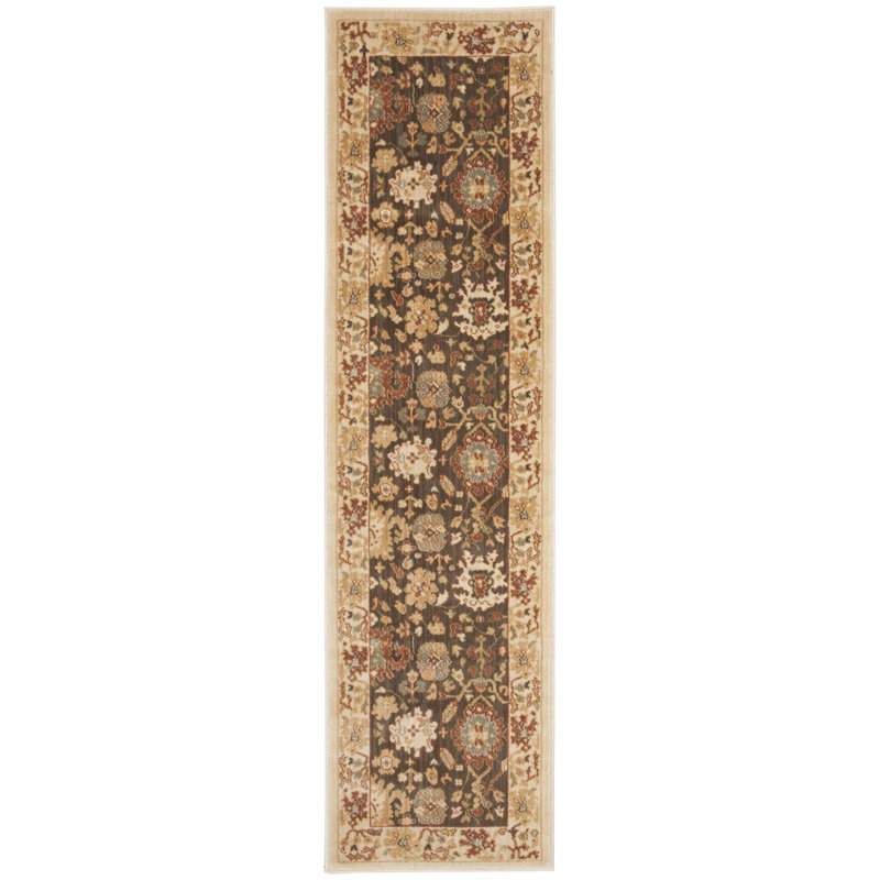Tapis en polypropylène à ressorts Lauren Ralph Lauren Brice Hts # 5702-42-2080, Tapis de couloir 2 pi 3 po x 8 pi
