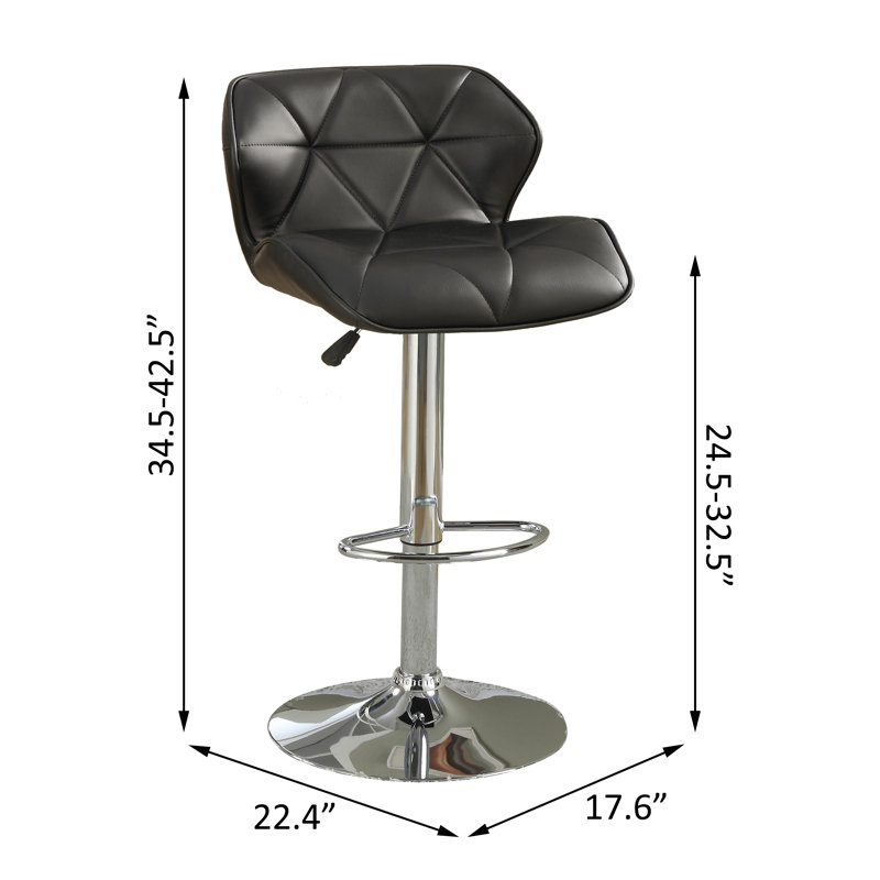Tabourets de bar, Noir, noir, noir, noir