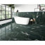 Carreaux de marbre naturels authentiques Elmira de 24 po x 12 po pour le mur et le sol du hall d'entrée, style luxueux, options de décoration bricolage, véritable diamant de salle de bain précieux, variation de motif